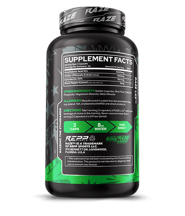 REPP Sports - RAZE LX3 - 90 Capsules